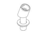 KWC Aquarotter Tischdurchf. f. Augendusche, 80 mm, 2000103186, 2000103186 2000103186