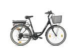 LLobe Shopper City E-Bike 26", schwarz
