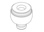 KWC Aquarotter Verschraubungsmutter, mit O-Ringen, 2000105562, 2000105562 2000105562