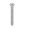 KWC Aquarotter Schraube, Edst., 5,5x63, PIN-Torx, 2000109291, 2000109291 2000109291