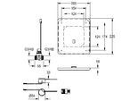 KWC Aquarotter Urinalspülarmatur, F5, elek., DN15, UP, Umrüstung AQUAMAT, 230 VAC, 2030057354 2030057354