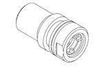KWC Aquarotter Anschlussstutzen, AQUAJET-Slimline, 9 l, 48 mm, 2030058667, 2030058667 2030058667