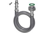 KWC Aquarotter Schlauch, F5, G3/4 und Steckfitting, 1200mm, DN10, gerade, 2030060321, 2030060321 2030060321