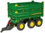 Kinderfahrzeug-Anhänger ROLLY TOYS "John Deere", grün, Spielfahrzeug-Anhänger, KinderB:45,5cm H:63cm L:113cm, Kunststoff, für Trettraktoren, B:45,5cm H:63cm L:113cm