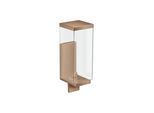 hansgrohe Lotionssp Axor Uni Rectangular Glas, Wandmontage, brushed red gold (42610310)