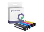 4er Multipack Set kompatibel für HP 973X PageWide Managed P 55250 dw Druckerpatronen