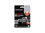 Intenso - Flash-Speicherkarte (microSDHC/SD-Adapter inbegriffen) - 16 GB - UHS Class 1 / Class10 - microSDHC UHS-I