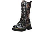 Schnürstiefel LAURA VITA "LAURA VITA Stiefel Leder", Damen, Gr. 37, schwarz, Leder, Schuhe Schnürstiefel