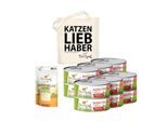 I love my cat Futterset für Katzen mit Durchfall - Nassfutter + Gastro Relax Pulver + Jutebeutel