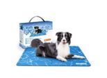 nobleza Kühlmatte für Hunde Wasser Print M