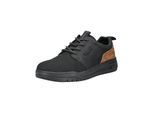 Schnürschuh BUGATTI "bugatti Sneaker Textil", Herren, Gr. 41, schwarz, Textil, Schuhe Schnürschuh