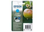Original Epson Stylus SX 420 W (C13T12924010 / T1292) Druckerpatrone Cyan