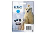 Original Epson Expression Premium XP-620 Series (C13T26124010 / 26) Druckerpatrone Cyan