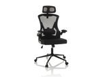 hjh OFFICE Profi Bürostuhl ARIGANO Stoff / Netzstoff mit Armlehnen