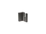 hansgrohe Handtuchhalter Axor Uni Rectangular Wandmontage, polished black chrome (42611330)