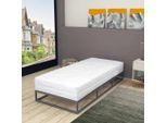 vidaXL Matratze 90 x 200 cm 7 Zonen Taschenfedern 20 cm H2