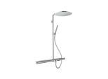 hansgrohe Showerpipe Axor m TH 800, Kopfbrause 350mm, 1j, brush. ni. (27984820)