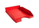 Exacompta Briefablage ECOTRAY Office, A4+, stapelbar, Blauer Engel, B 255 x T 345 x H 65 mm, Polystyrol, rot