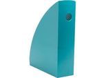 Exacompta Stehsammler MAG-CUBE Skandi, A4+, Rückenbreite 82 mm, Griffloch, Blauer Engel, T 260 x H 305 mm, Polystyrol, pazifikblau