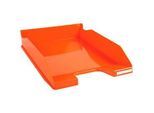 Exacompta Briefablage COMBO MIDI Iderama, A4+, Etikettenhalter, stapelbar, B 255 x T 346 x H 65 mm, Polystyrol, orange