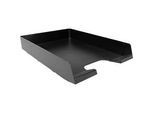 Biella Briefablage Parat-Plast, A4, breiter Griffausschnitt, stapelbar, B 245 x T 350 x H 60 mm, Polystyrol, schwarz