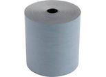 Exacompta Thermorolle Safe Contact, 1-lagig, für alle thermischen Zahlungsterminals, BPA-frei, L 76 m x B 80 mm, Papier, blau, 10 Stück