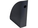 Exacompta Stehsammler MAG-CUBE ECOBlack, A4+, Rückenbreite 82 mm, Griffloch, Blauer Engel, T 266 x H 305 mm, Polystyrol, schwarz