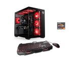 CSL PC "Vitrum Advanced V24470", schwarz, Microsoft Windows 11 Home (64 Bit), 16 GB RAM 500 GB SSD, Desktop-PCs, PC