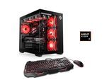 CSL PC "Vitrum Advanced V24521", schwarz, Microsoft Windows 11 Home (64 Bit), 32 GB RAM 1.000 GB SSD, Desktop-PCs, PC