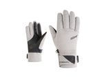 Skihandschuhe ZIENER "KLENN-Z GTX PR glove lady", Damen, Gr. 6, grau (light mélange), Materialmix, Handschuhe