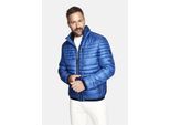 Steppjacke NEW CANADIAN, Herren, Gr. 24, blau (royalblau), 100% Polyester, unifarben, kurz, Jacken Steppjacke, mit elastischem Bund am Saum und Armabschluss