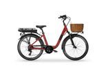 MBM Elektro-Citybike RHEA 24 Zoll, red