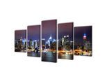 vidaXL Bilder Dekoration Set New York in Farbe 200 x 100 cm