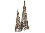 Reben-Pyramiden, 50 cm und 70 cm, 2 Stück