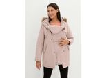 bonprix 3-in-1 Funktions-Umstandsjacke und Tragejacke, grau, Gr.40, Funktionale Umstandsjacke mit Tragefunktion und Tunnelzug