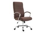 TPFLiving Bürostuhl Vallon Stoff Creme