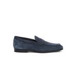 Tod's Loafer - Blue Suede Moccasin - Gr. 8_5 - in Blau - für Damen