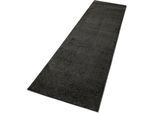 Hochflor-Teppich OTTO HOME "Yvaine, auch als Läufer erhältlich", grau, B:80cm H:25mm L:300cm, Polyester, Teppiche, Langflor, Shaggy, dichter weicher Hochflor, meliert, Wohnzimmer