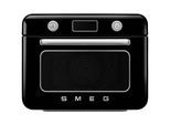 SMEG Multiofen "COF01BLEU", schwarz, B:51cm H:40cm T:50cm, Minibacköfen