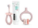 Suavinex Baby & Kids My First Dental Care Set Gift Set voor baby’s en kinderen Pink