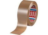 Packband tesa® 60418, L 132 m x B 50 mm, 85 % Recycling-PET, braun