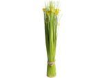 Kunstgras BOTANIC-HAUS "Grasarrangement", gelb, B:9cm H:69cm T:9cm Ø:9cm, Kunststoff, Kunstpflanzen