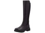 Stiefel REMONTE "Remonte Stiefel Leder/Textil", Damen, Gr. 37, schwarz, Leder, Textil, Schuhe Stiefel