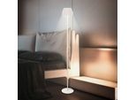 LED-Stehlampe Loca, altweiß, Höhe 123 cm, Kunststoff/Metall