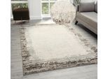 Teppich OTTO HOME "Leksa", beige, B:200cm H:15mm L:300cm, Kunstfaser, Teppiche, Teppich, im Vintage-Look, Wohnzimmer, Schlafzimmer, Esszimmer