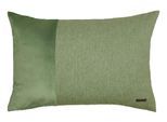 Dekokissen ESPRIT "Harp", grün (grün, unifarben), B:58cm L:38cm, Obermaterial: 100% Polyester, Dekokissen_Sitzkissen_Kissenhüllen, aus Microvelour