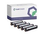 5er Multipack Set kompatibel für HP W2210A-W2213A Color LaserJet Pro MFP M 283 cdw Toner