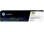 Original HP LaserJet Pro 100 Color MFP M 175 q (CE312A / 126A) Toner Gelb