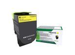 Original Lexmark CS 417 dn (71B2HY0) Toner Gelb