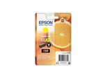Original Epson Expression Premium XP-530 (C13T33644012 / 33XL) Druckerpatrone Gelb